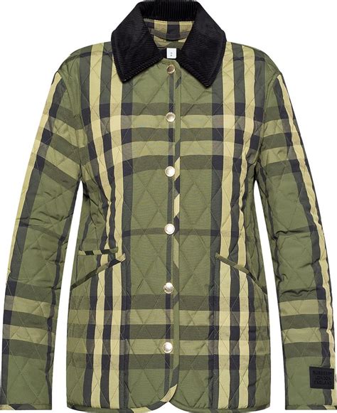 burberry dranefeld|Burberry Dranefeld Quilted Checked Jacket 'Dark Military Green'.